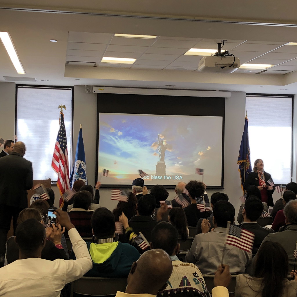 Sayreville Library holds naturalization ceremony