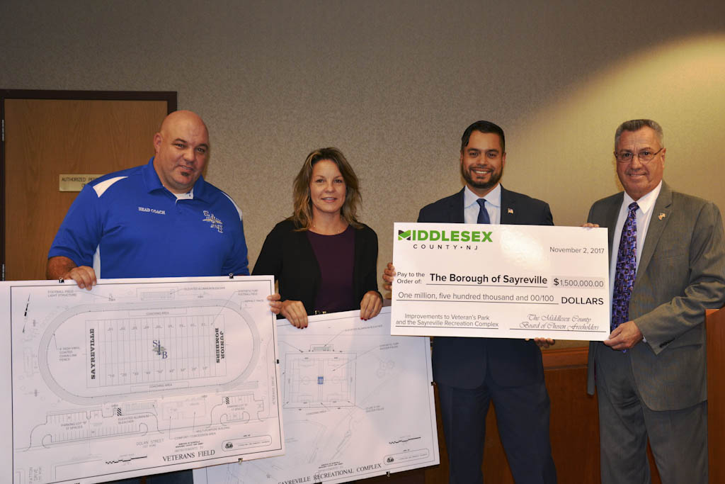 Sayreville receives grant to improve recreational facilities