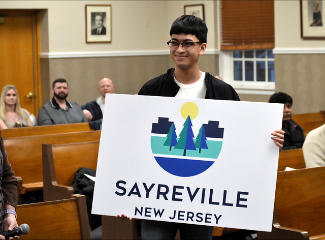 Sayreville War Memorial High School student designs winning logo for borough