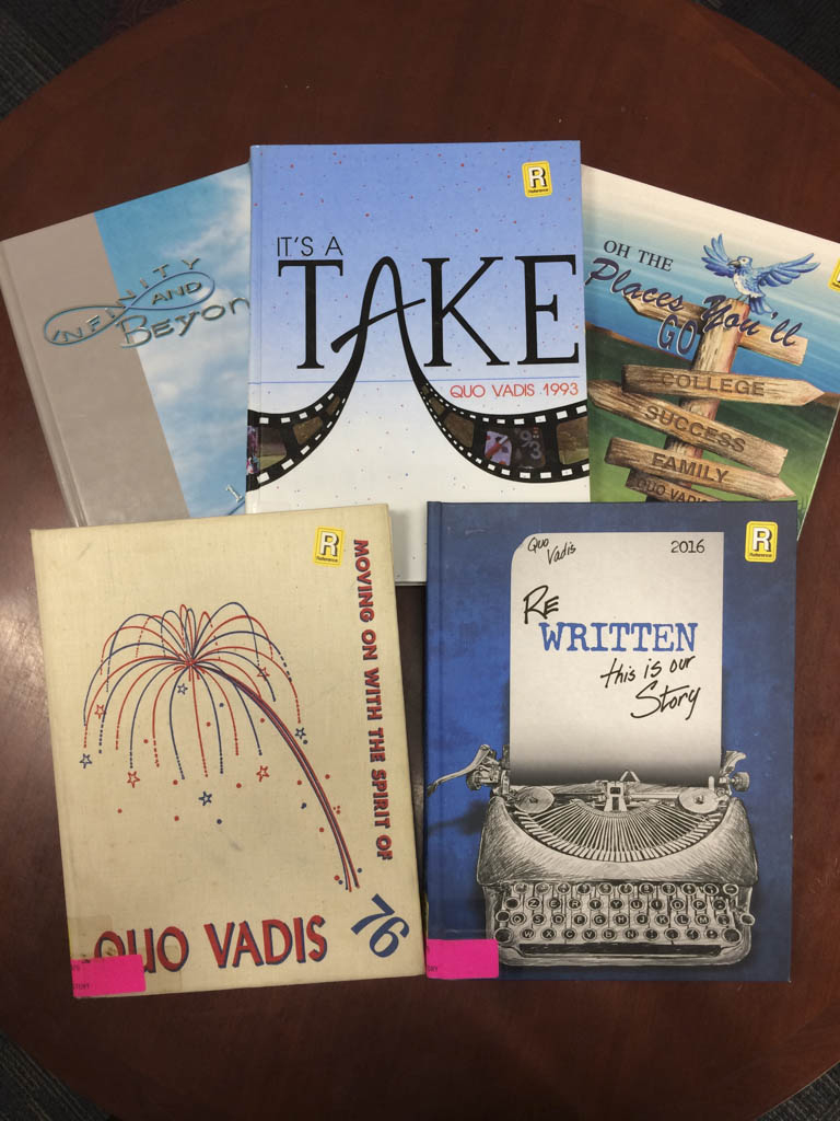 Sayreville Library offers digitized copies of yearbooks