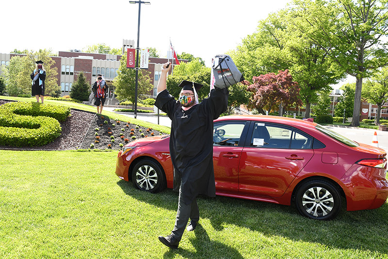 Rider University grad from Parlin wins new car lease from Team Toyota of Princeton