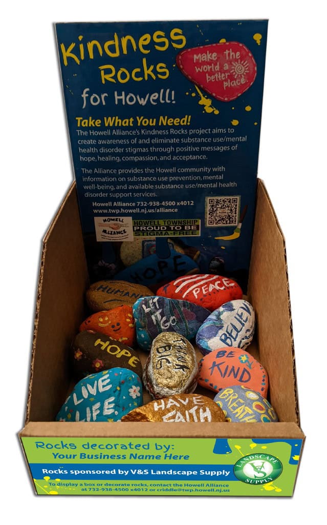 Howell Alliance spreads positive messages with Kindness Rocks