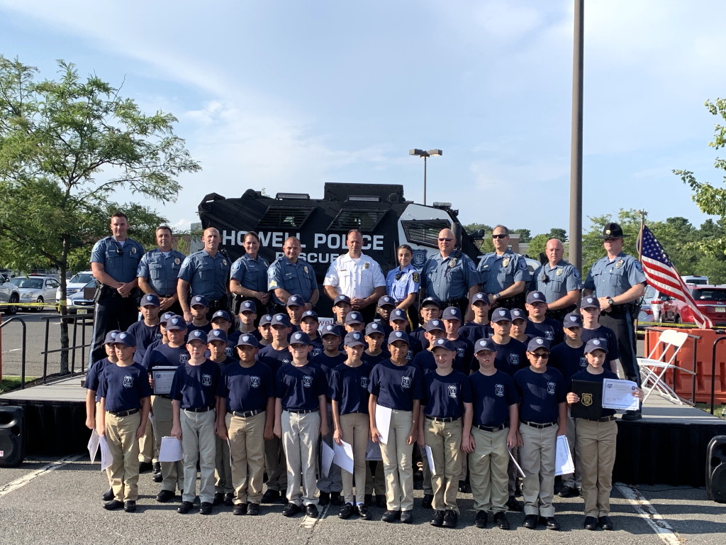 Howell police chief salutes graduates of youth law enforcement academy