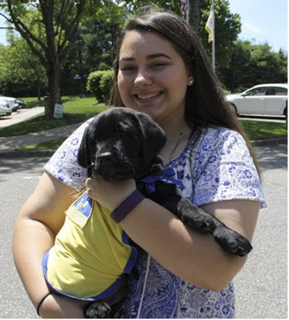 Jackson resident raises service dog