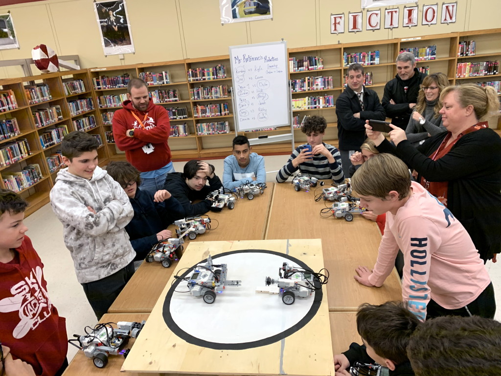 Goetz pupils display robotics skills in end-of-semester competition