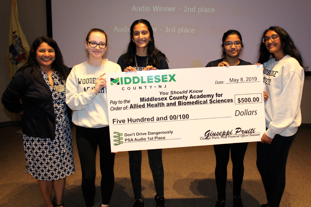 North Brunswick, Edison teens win public service announcement contest based on dangers of distracted driving