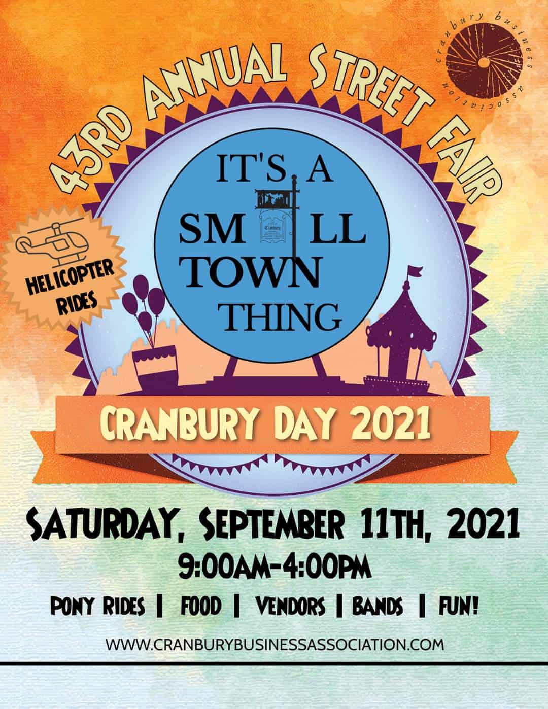 Cranbury Day 2021 will be ‘a small-town thing’