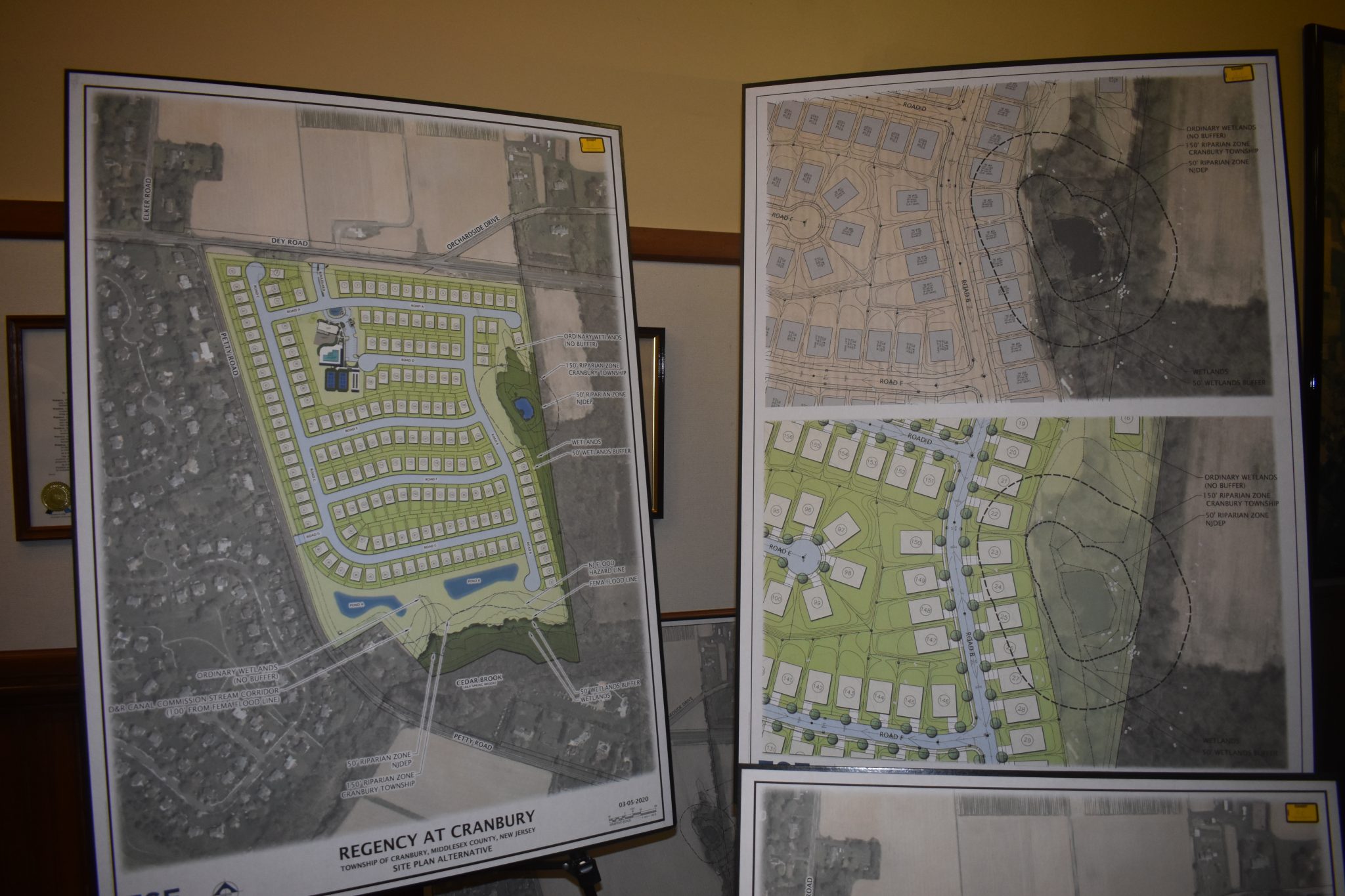 Cranbury Planning Board denies variance for riparian zone encroachment