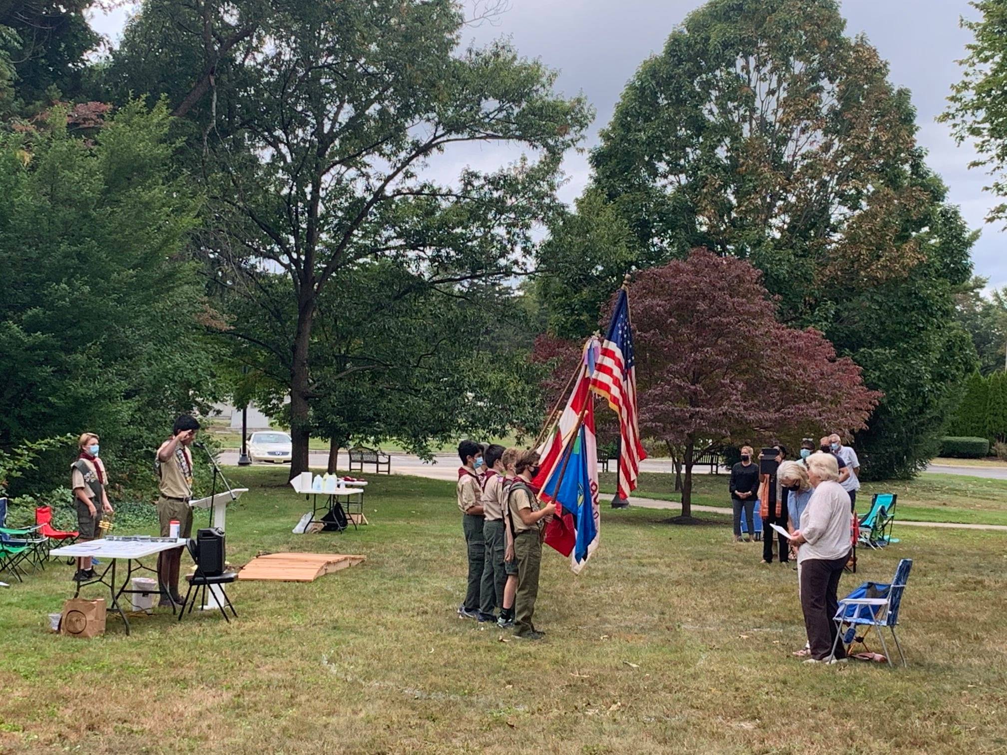 Photo courtesy of Cranbury Boy Scouts Troop 52 