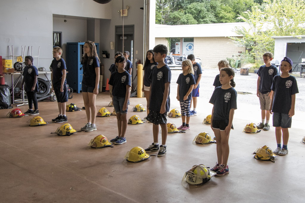 Youngsters gain inside look at tasks, challenges faced by volunteer firefighters