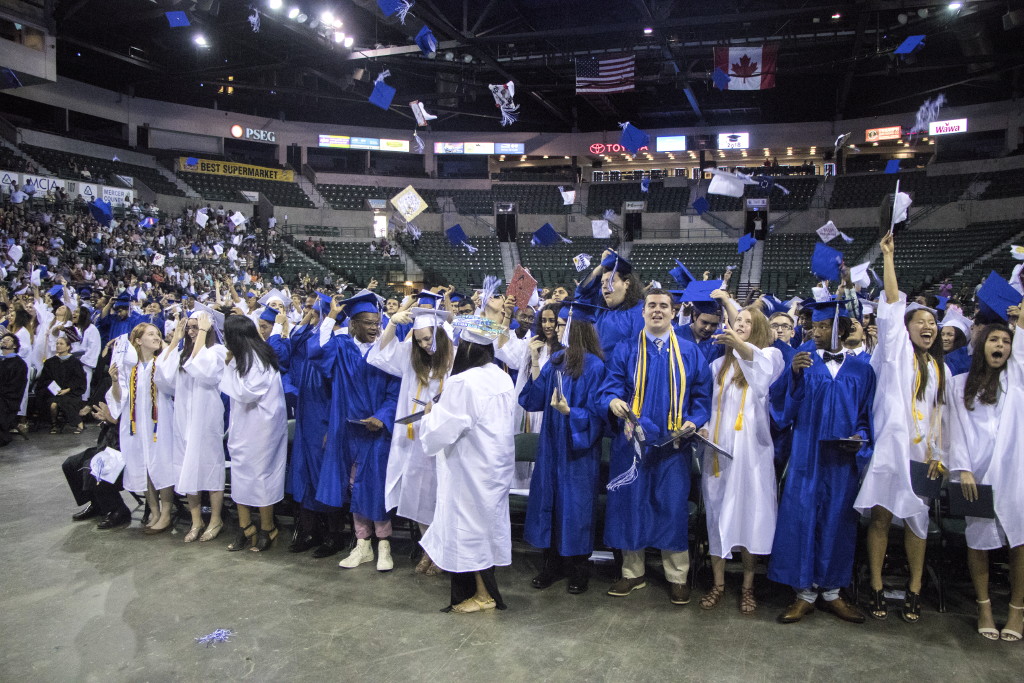 Hightstown High School seniors celebrate accomplishments at graduation