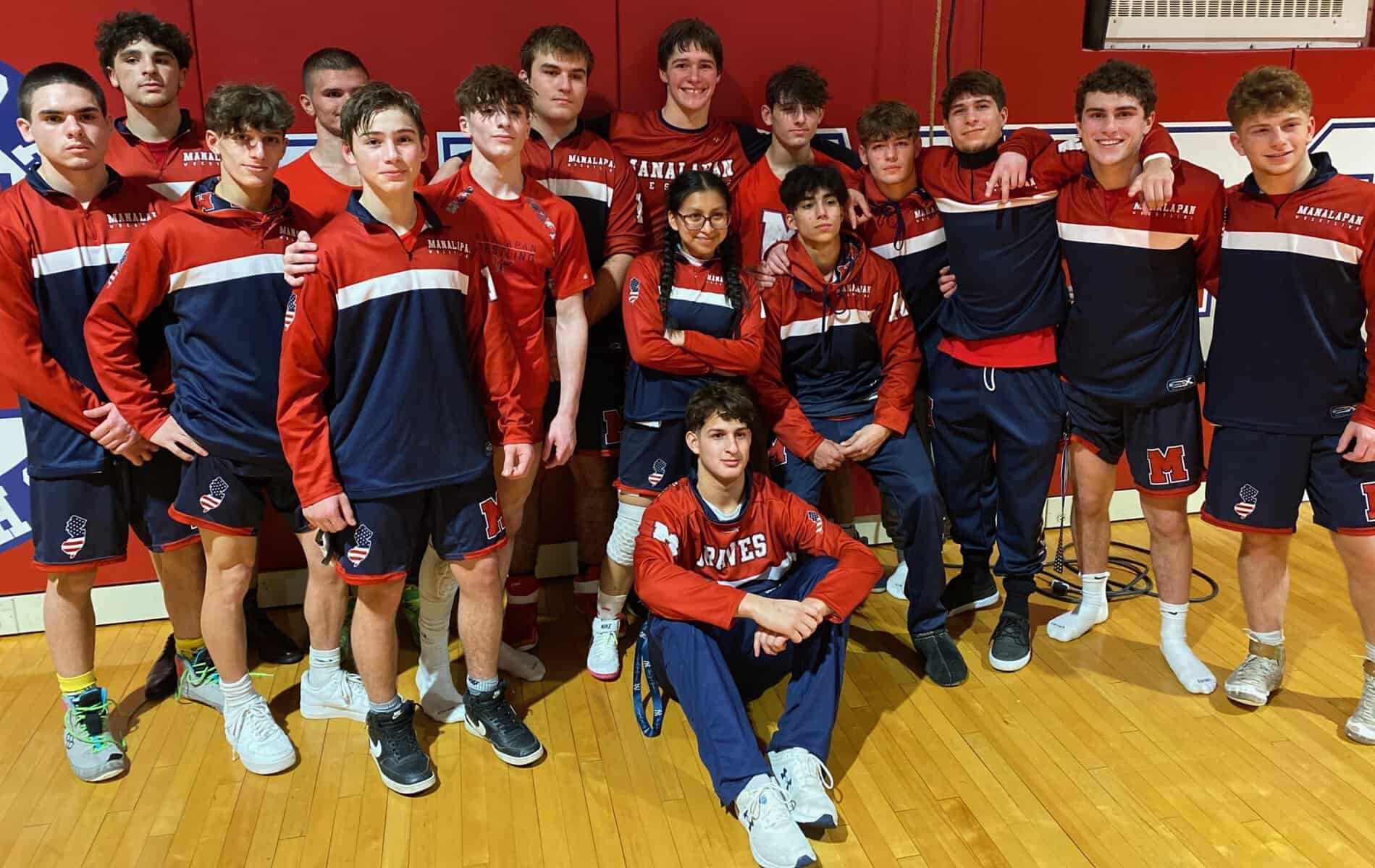 Manalapan grapplers improve to 10-1 with victory over Colonials