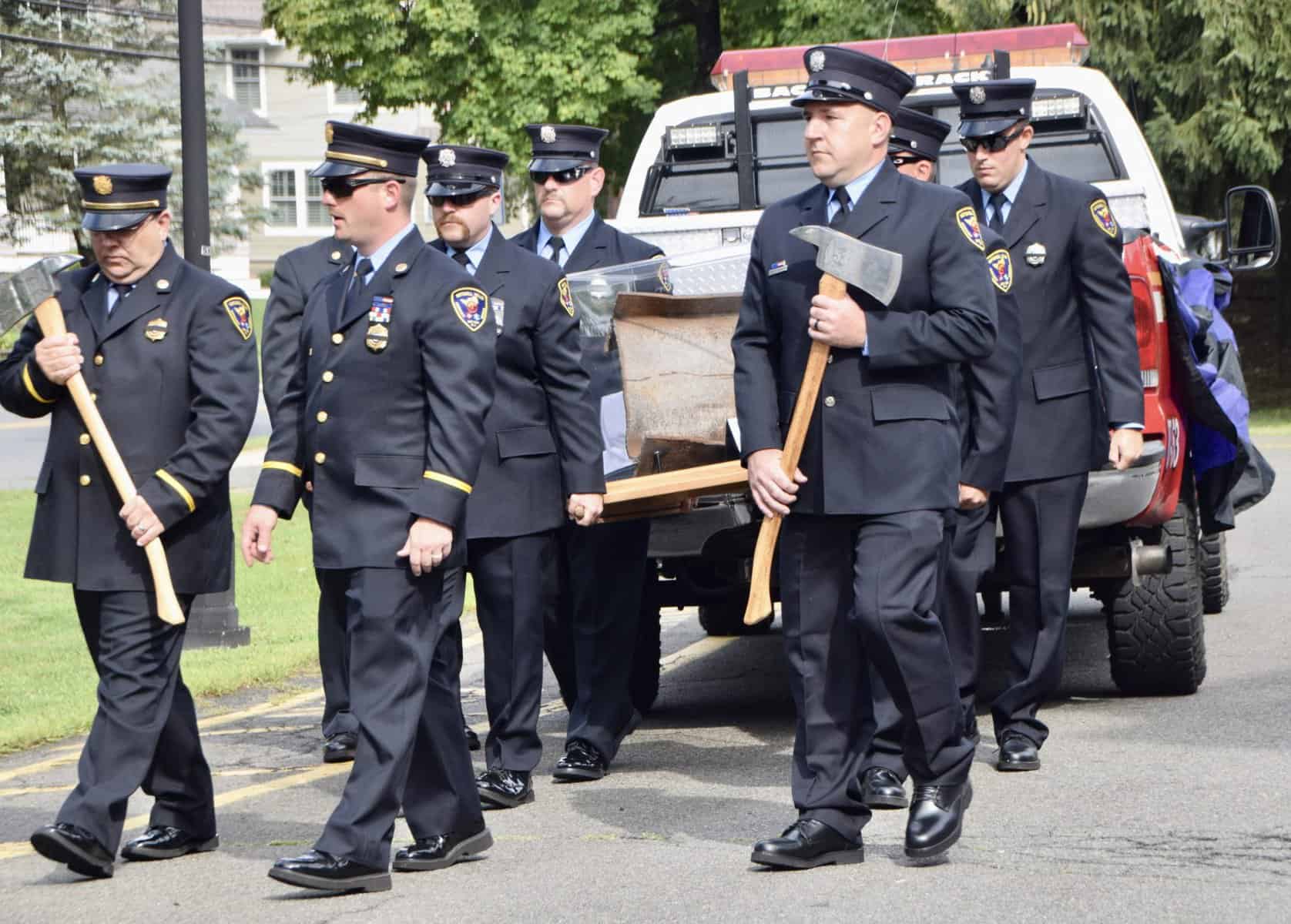 Hopewell Valley’s school district offices receive a piece of World Trade Center steel