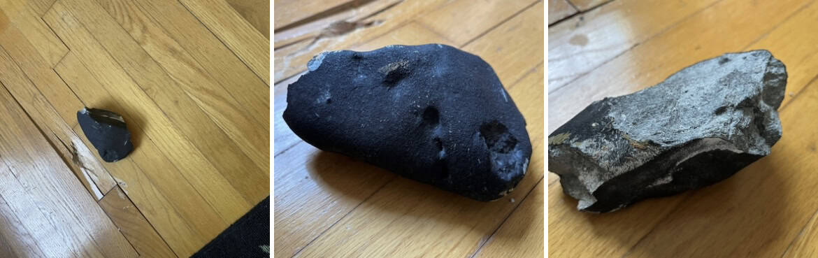 Hopewell police: Possible meteorite crashes through roof of township home