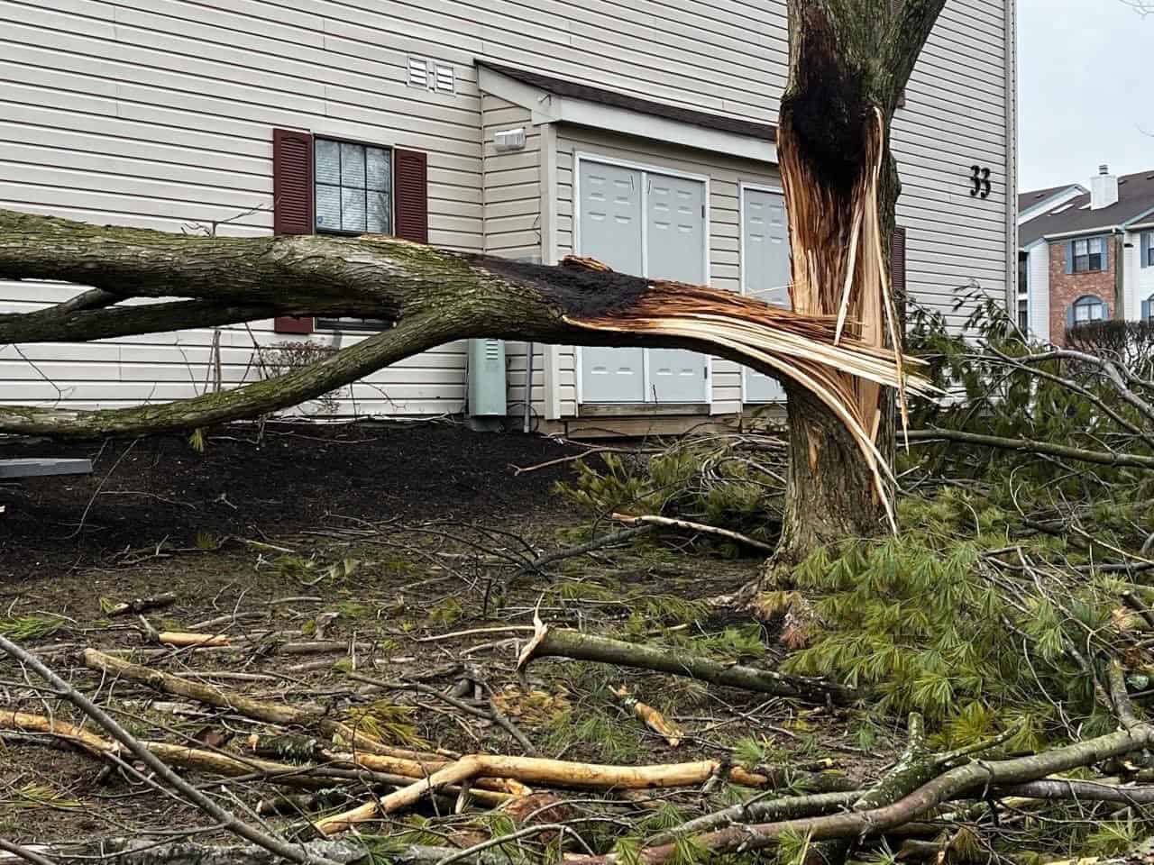 National Weather Service: Confirmed tornado rips through Quaker Bridge area of Mercer County Feb. 21