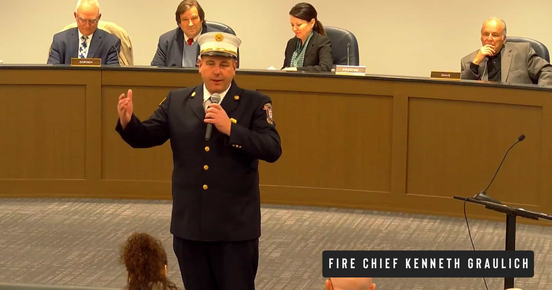 Fire Chief Kenneth Graulich. Photo courtesy of NBTV15.